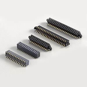 Female Header SMT / Dual Rows / Base Height 3.4mm