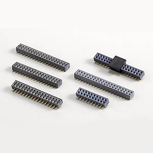 Female Header SMT / Dual Rows / Base Height 2.1mm