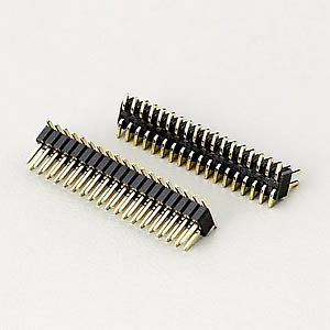 Pin Header Dual Rows SMT W/ or W/O Locating Pegs