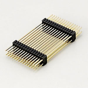 Pin Header Multiple Base Single or Dual Rows