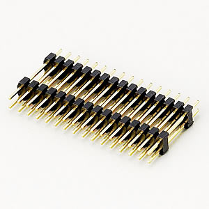 Pin Header Multiple Base Single/Dual/Triple Rows
