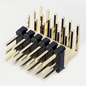 Pin Header Triple Rows Right Angle