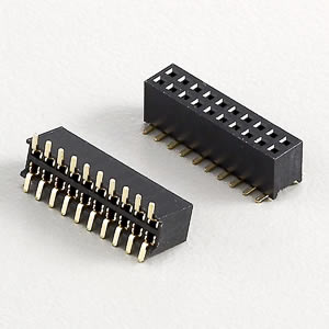 Female Header SMT / Dual Rows / Base Height 3.8mm