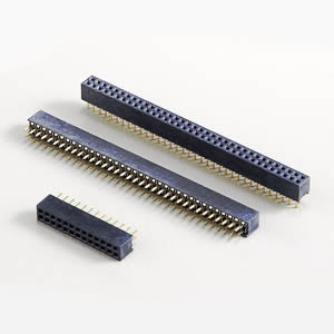 Female Header Straight / Dual Rows / Base Height 3.4mm