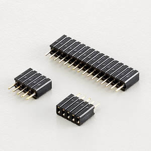 Female Header Straight / Single Row / Base Height 4.6mm