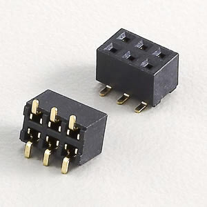 Female Header SMT / Dual Rows / Base Height 4.0mm