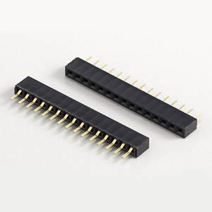 F2SC43SxxGFxA24000V Female Header Straight / Single Row / Base Height 4.3mm