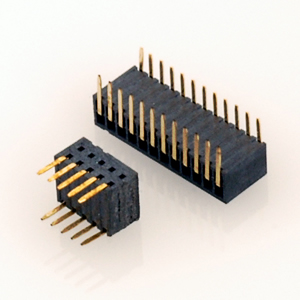 F2SI43DxxGFDAxx000T Female Header Dual Entry / Dual Rows / Base Height 4.3mm