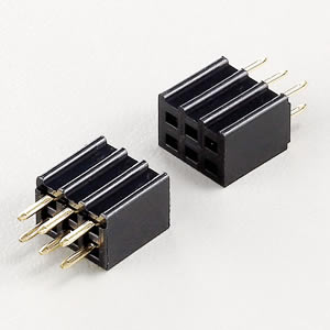 F1SV85DxxGFxA35000V Female Header Straight / Dual Rows / Base Height 8.5mm