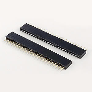 F1SC85SxxGFxA35000V Female Header Straight / Single Row / Base Height 8.5mm