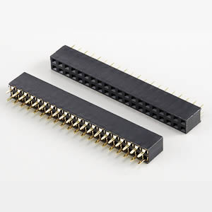 Female Header Straight / Dual Rows / Base Height 7.1mm