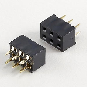 Female Header Straight / Dual Rows / Base Height 5.0mm