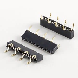 Female Header Dual Entry / Single Row / Base Height 5.0mm