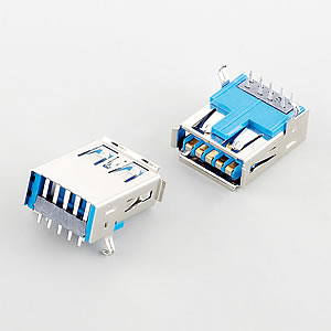  USB 3.0  / A / Female / Right Angle Type